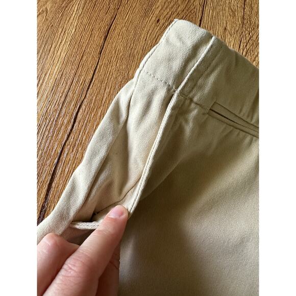 Ralph Lauren Sport Vtg Low Rise Khaki Shorts Size 4 - Picture 4 of 9